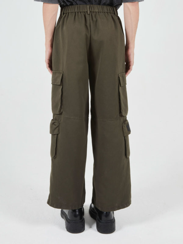 Plùs Que Ma Vìe SS25 MILITARY PANTS MILITARY GREEN