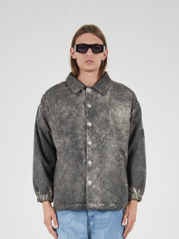 plùs que ma vìe SS25 SOFT JACKET GREY
