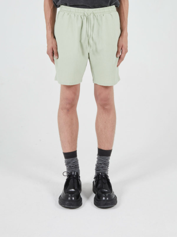plùs que ma vìe SS25 SOFT SHORTS GREEN