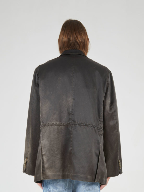 Plùs Que Ma Vìe SS25 TECH CLASSIC JACKET DARK GREY