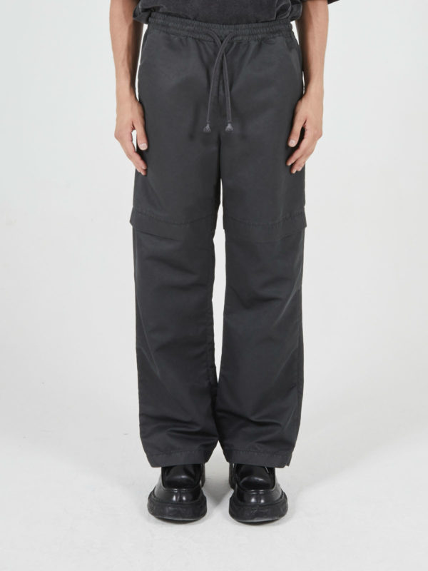 plùs que ma vìe SS25 TECH JOGGER PANTS BLACK