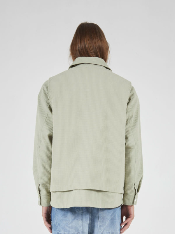 Plùs Que Ma Vìe SS25 TECH WORK JACKET GREEN