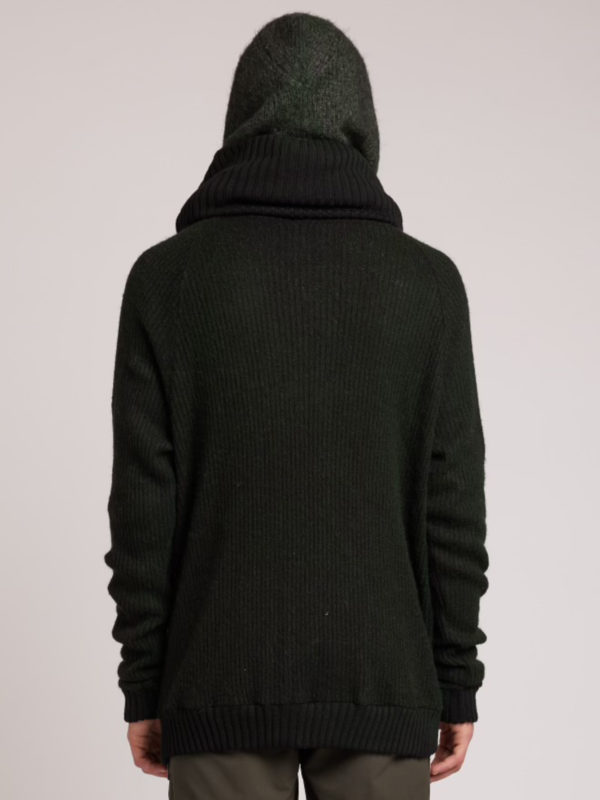 Plùs Que Ma Vìe TURTLE SWEATER DARK GREEN