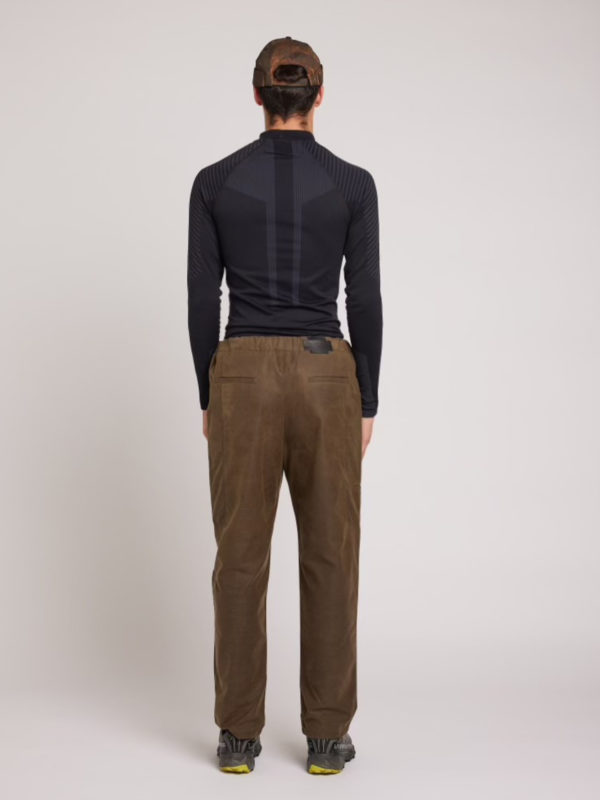 Plùs Que Ma Vìe WAXED TROUSERS BROWN