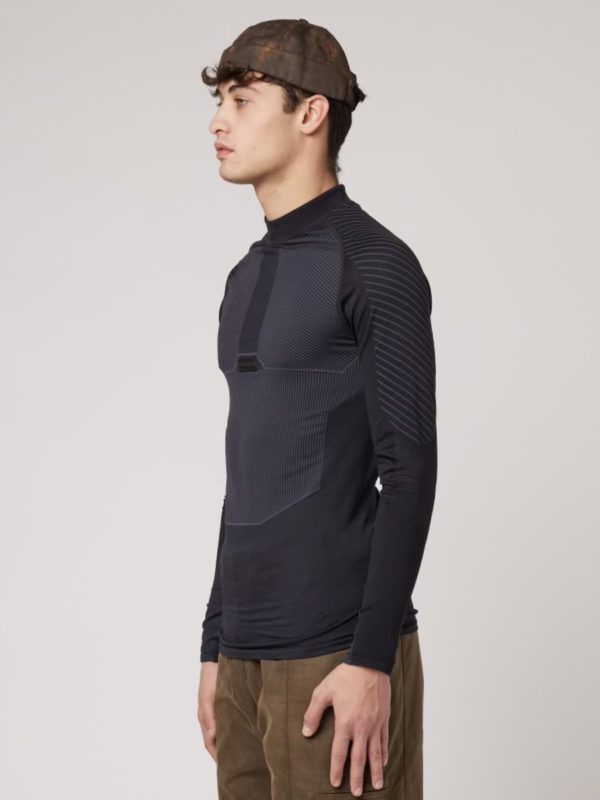 Plùs Que Ma Vìe TECH HIKING LONG SLEEVE T-SHIRT ACQUAMARINE