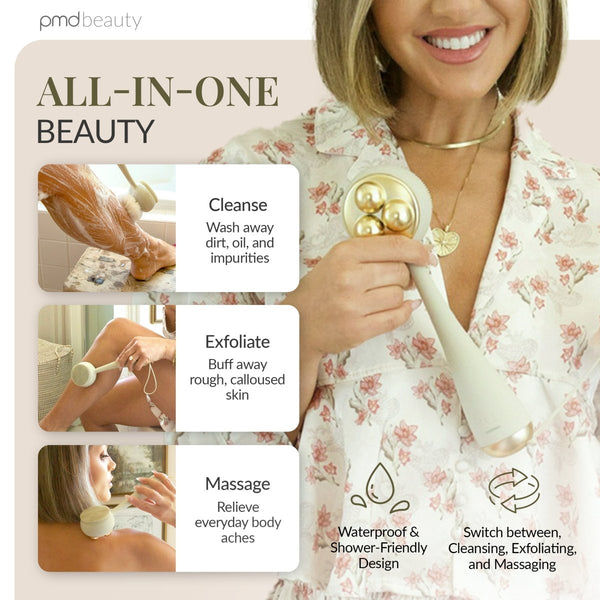 Pmd Beauty Clean Body MB | SonicGlow™ Body Cleansing Brush