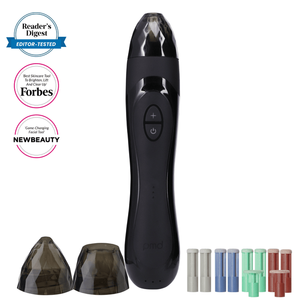 pmd beauty Elite Pro Black Microdermabrasion - Professional Results