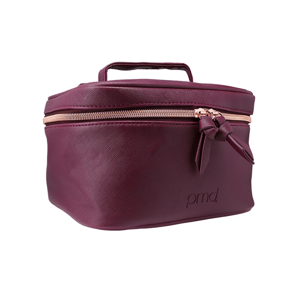 pmd beauty Travel-Ready Skincare Case in Berry