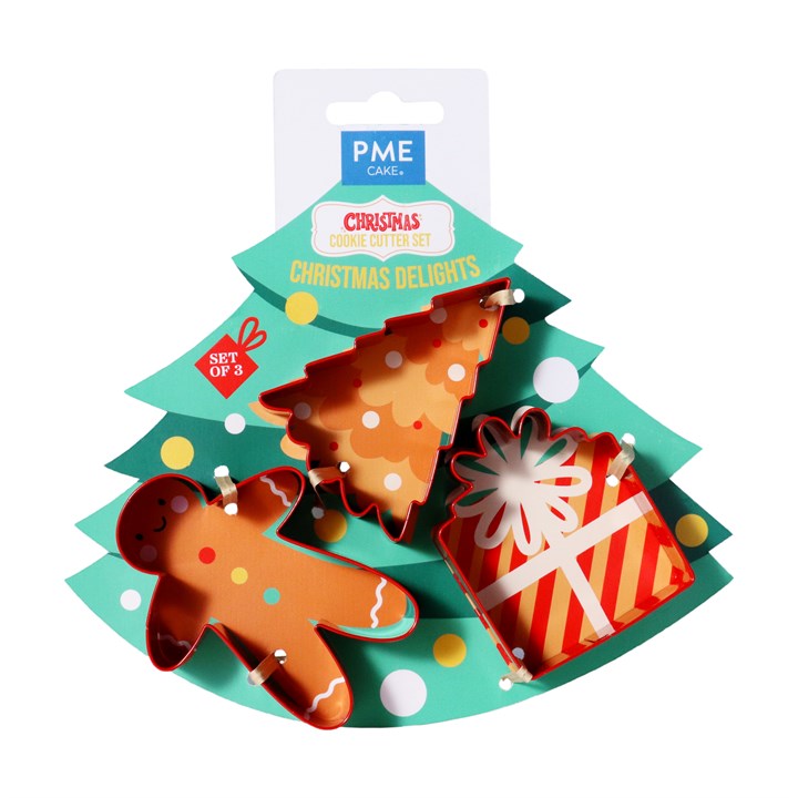 pme Christmas Cookie Cutter Set of 3 - Christmas Delights