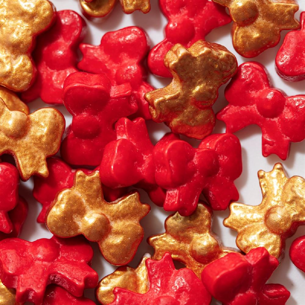 Pme Christmas Festive Bow Sprinkle Charms (25g / 0.9oz)