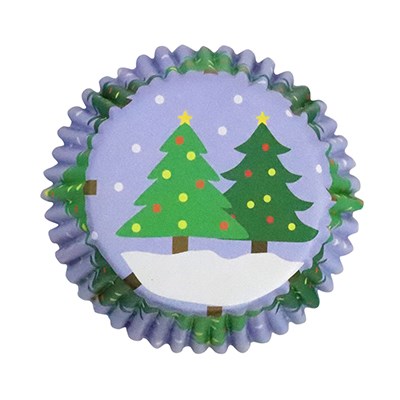 pme Christmas Foil-lined Cupcake Cases - Christmas Tree (Pack of 30)