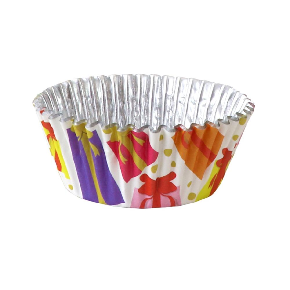 Pme Christmas Foil-lined Cupcake Cases - Wrapped Presents (Pack Of 30)