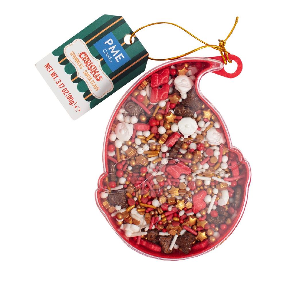 Pme Christmas Novelty Santa Claus Sprinkles (90g / 3.17oz)