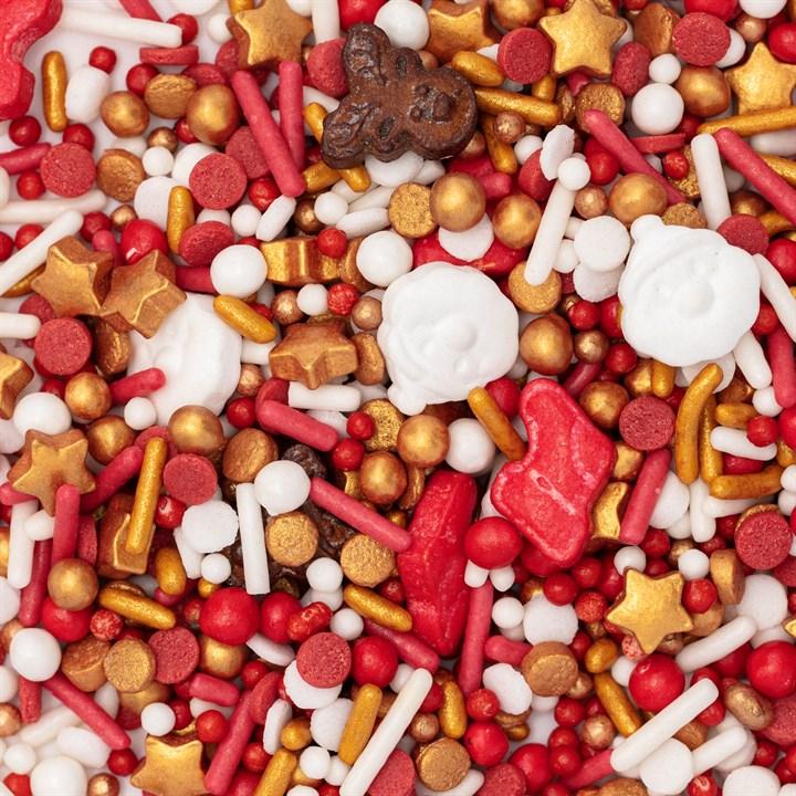 Pme Christmas Novelty Santa Claus Sprinkles (90g / 3.17oz)