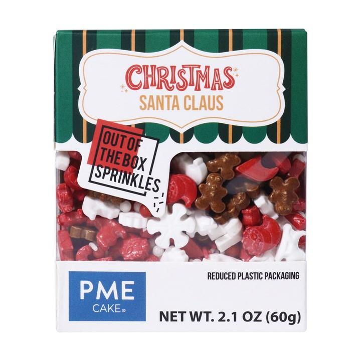 pme Christmas "Out of the Box" Sprinkles - Santa Claus (60g)