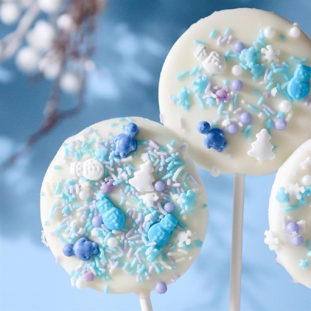 Pme Christmas "Out Of The Box" Sprinkles - Snow Day (60g)