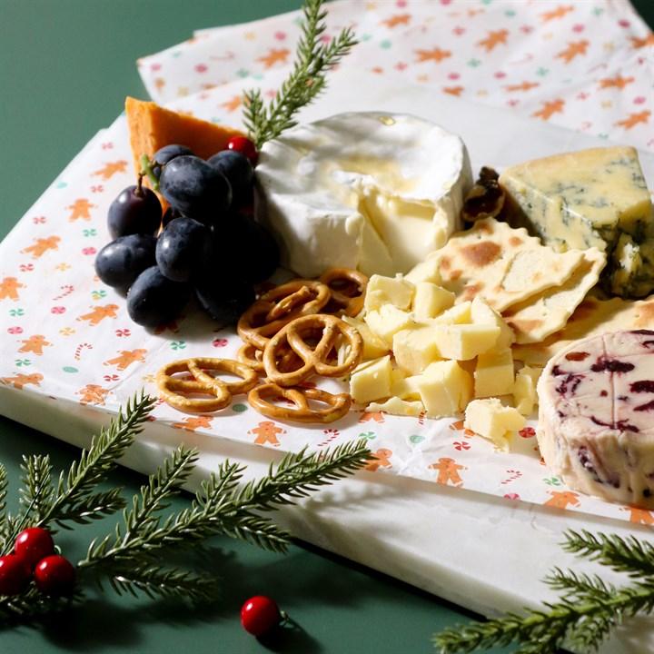 Pme Christmas Wrapping Parchment Paper - Gingerbread (12 Sheets)