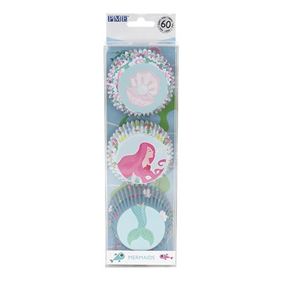 pme Cupcake Cases Foil Lined - Mermaid Set of 3 Pk/60