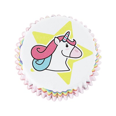 Pme Cupcake Cases Foil Lined - Unicorn Set Of 3 Pk/60