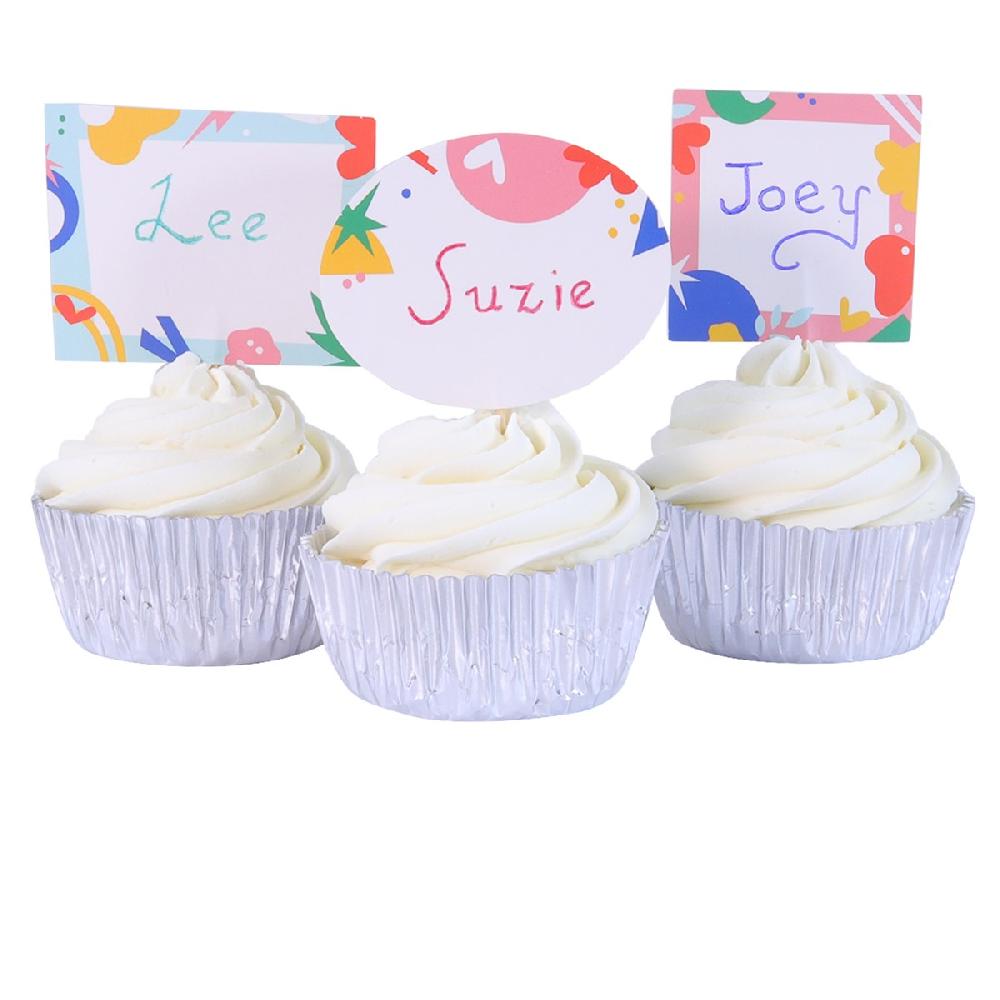 Pme Cupcake Set - Write Your Own Message (24 Cases And Toppers)