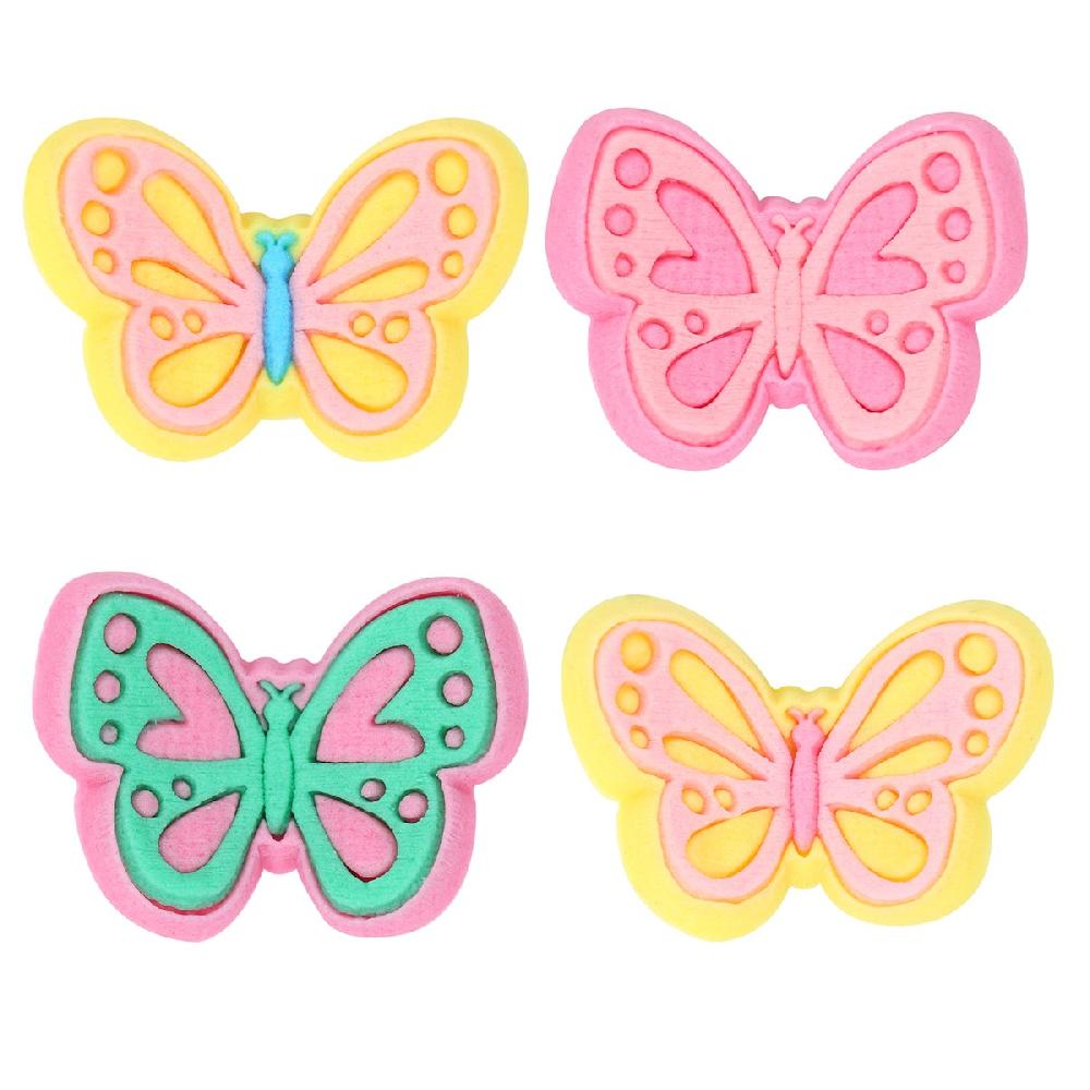 Pme Easter Edible Sugar Decorations - Butterflies (Pack Of 12)