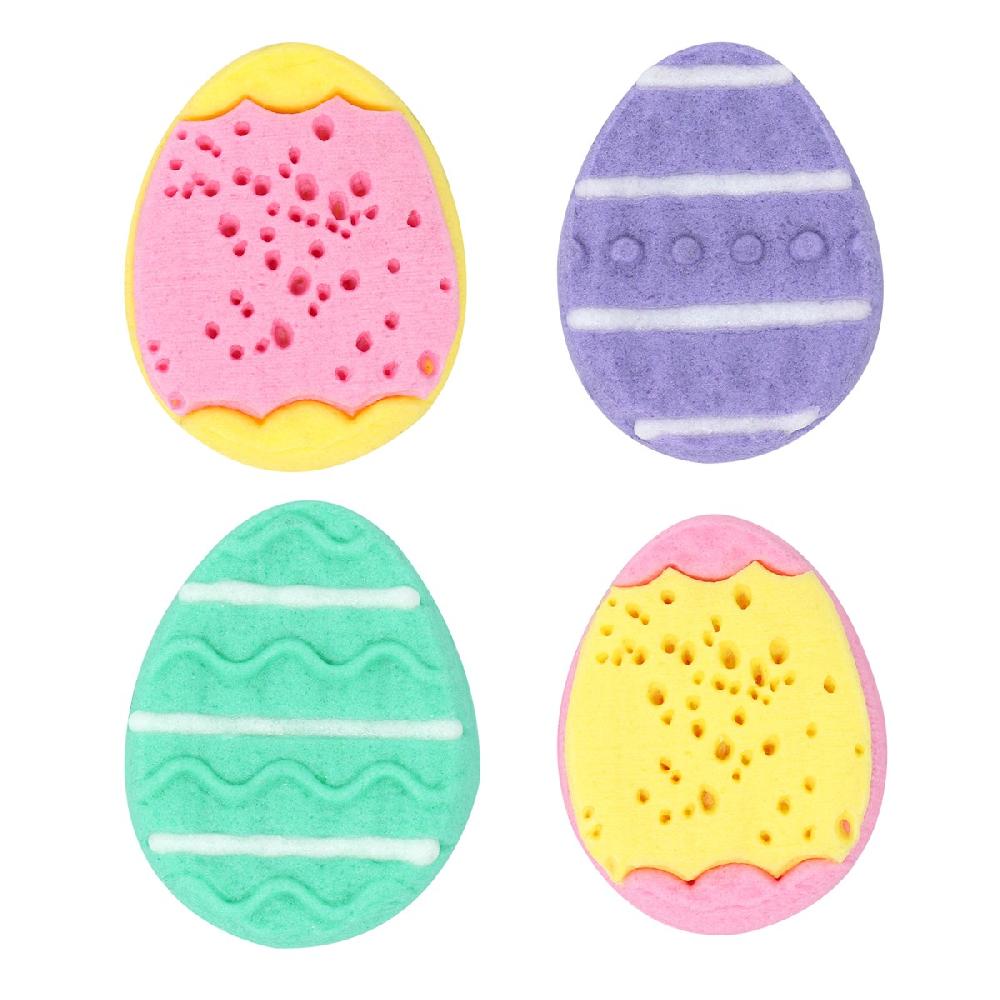 Pme Easter Edible Sugar Decorations - Easter Eggs (Pack Of 12)