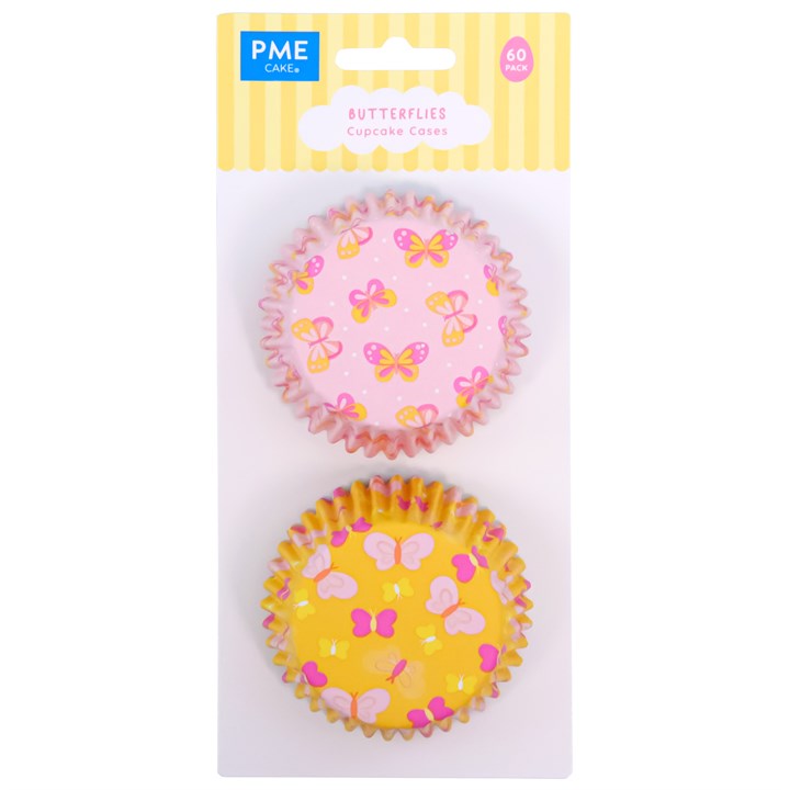 pme Easter Foil-lined Cupcake Cases - Butterflies (Pack of 60)