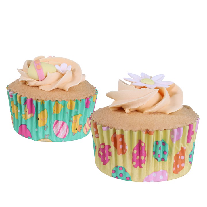 Pme Easter Foil-lined Cupcake Cases - Easter Chicks (Pack Of 60)