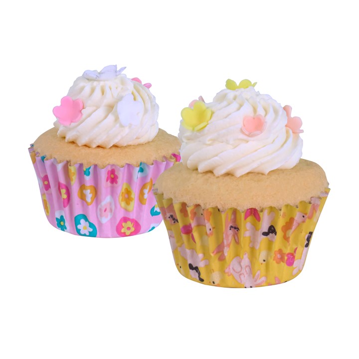Pme Easter Foil-lined Cupcake Cases - Mini Size (Pack Of 60)
