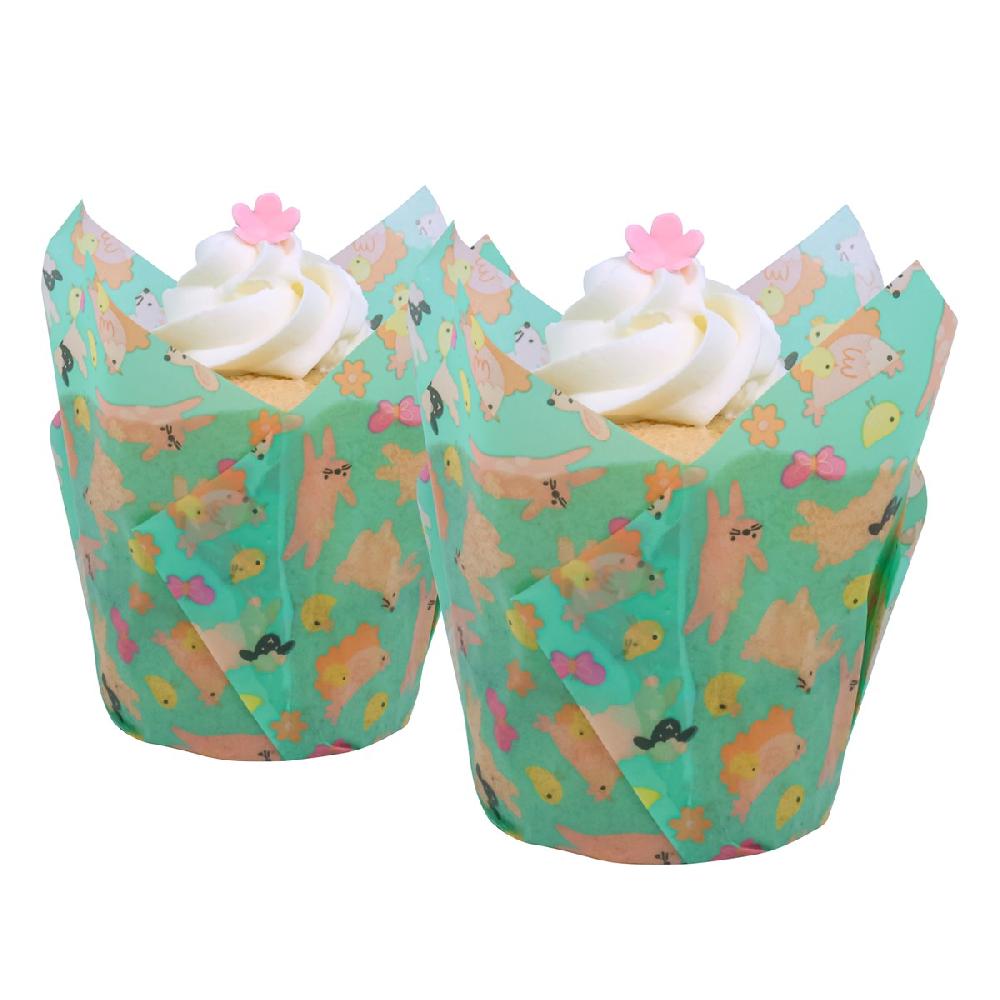 Pme Easter Tulip Muffin Cases - Easter Animals (Pack Of 24)