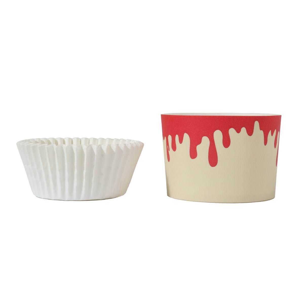 Pme Halloween Baking Cups With Cupcake Cases - Dripping Blood (Set Of 12)