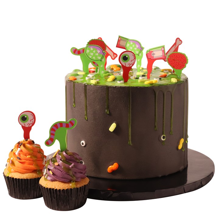 pme Halloween Cake Decorating Kit with edible slime - Bubbling Cauldron
