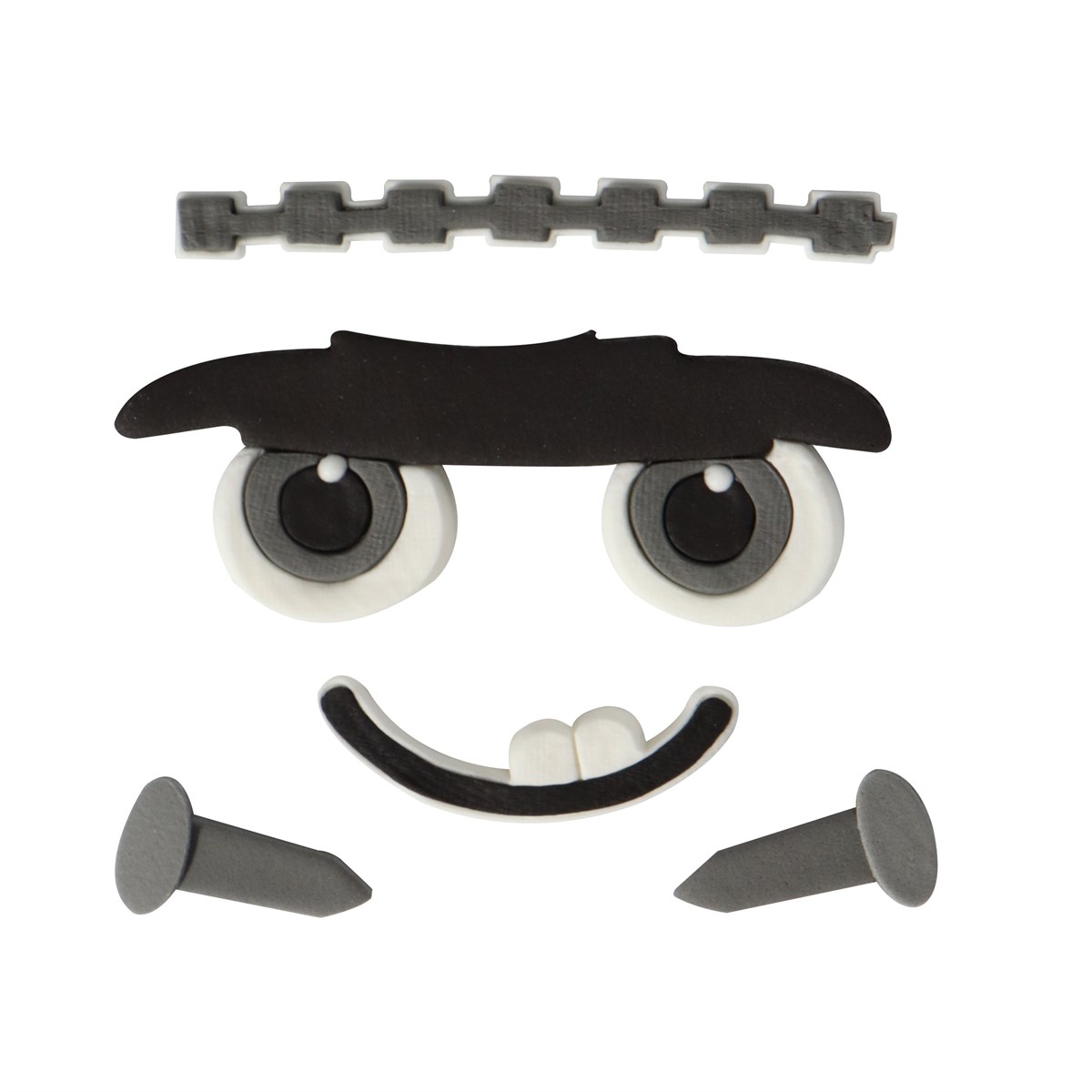 Pme Halloween Edible Cake Decorations - Frank-ly Scary (Set Of 5)