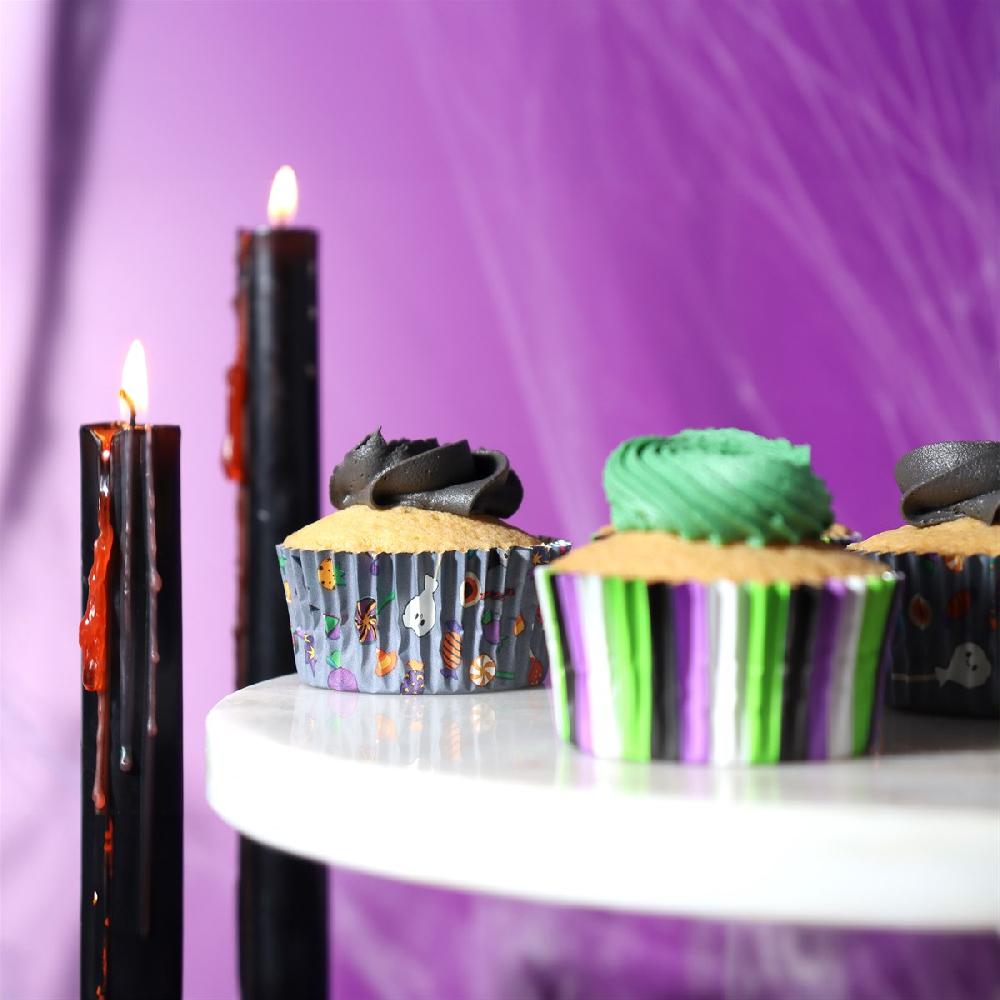 Pme Halloween Foil-lined Cupcake Cases - Trick Or Sweet (Pack Of 60)