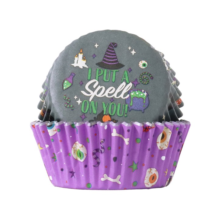 pme Halloween Foil-lined Cupcake Cases - Wicked Witch (Pack of 60)