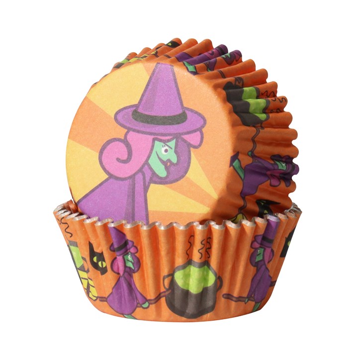 pme Halloween Foil-lined Cupcake Cases - Wicked Witches (Pack of 30)