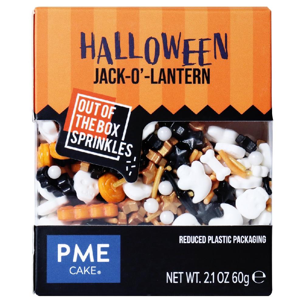 Pme Halloween "Out Of The Box" Sprinkles - Jack-o-Lantern (60g)