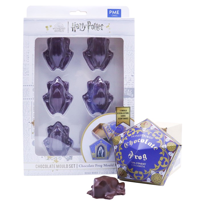 pme Harry Potter Chocolate Mould Set Honeyduke's Chocolate Frog