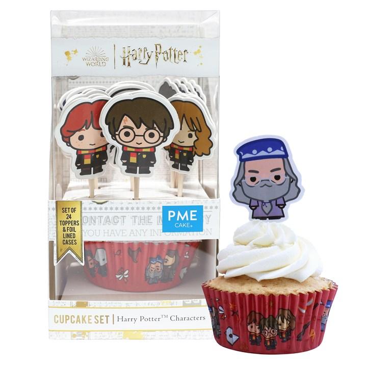 pme Harry Potter Cupcake Cases & Topper Set of 24 Characters