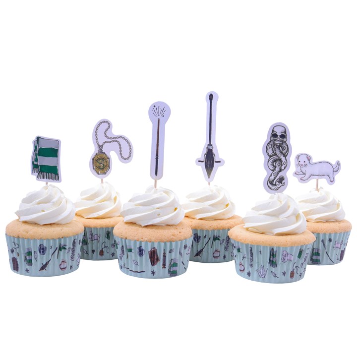 Pme Harry Potter Cupcake Cases & Topper Set Of 24 Draco Malfoy