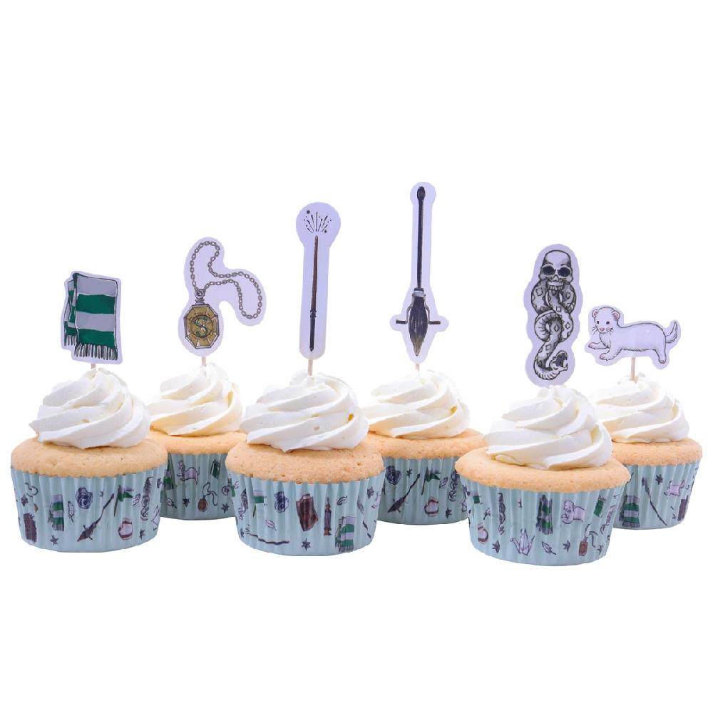 Pme Harry Potter Cupcake Cases & Topper Set Of 24 Draco Malfoy