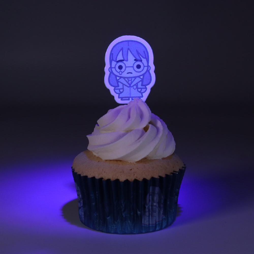 Pme Harry Potter Cupcake Cases & Topper Set Of 24 Ghosts Of Hogwarts
