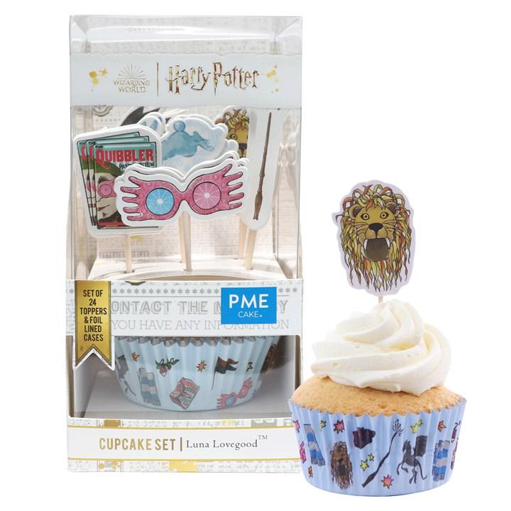 pme Harry Potter Cupcake Cases & Topper Set of 24 Luna Lovegood