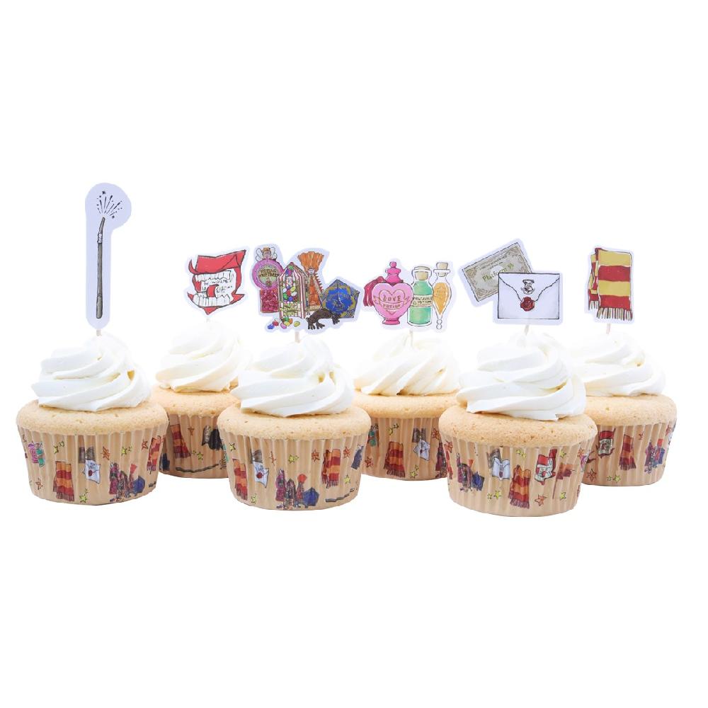 Pme Harry Potter Cupcake Cases & Topper Set Of 24 Ron Weasley