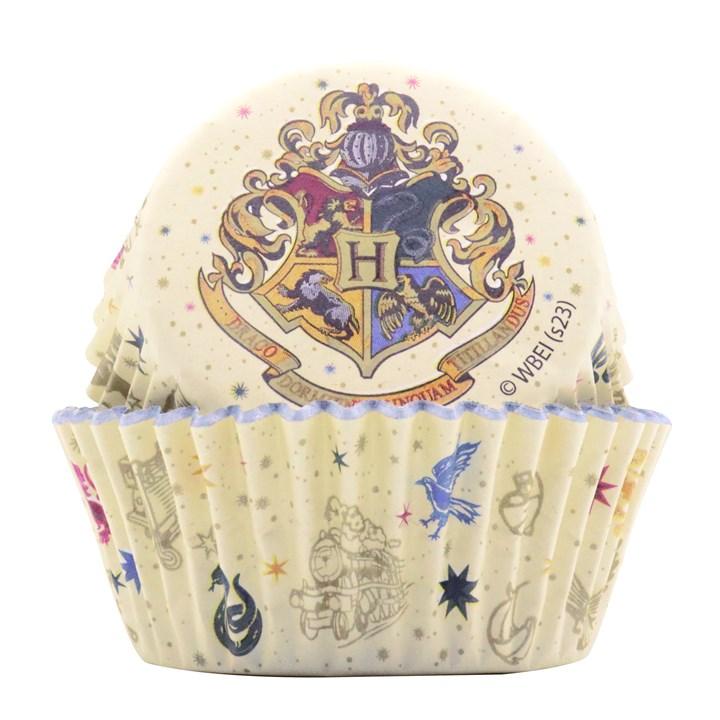 Pme Harry Potter Foil-lined Cupcake Cases Pack Of 30 Hogwarts School