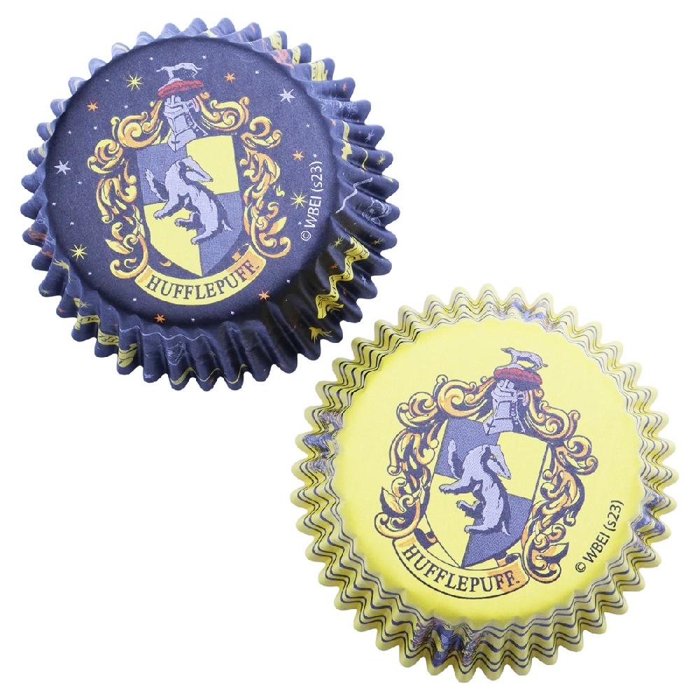 Pme Harry Potter Foil-lined Cupcake Cases Pack Of 30 Hufflepuff