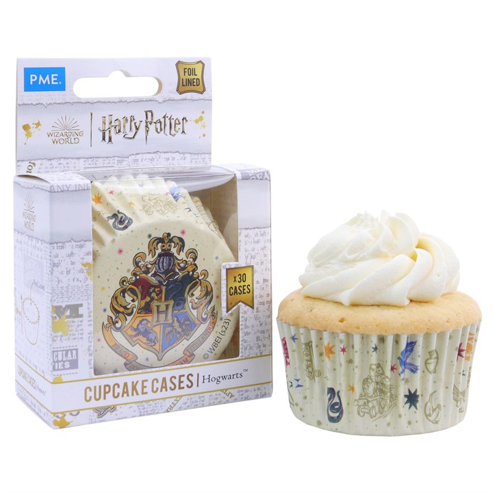 pme Harry Potter Foil-lined Cupcake Cases Pack of 30 Hogwarts School