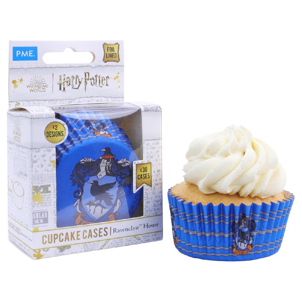 Pme Harry Potter Foil-lined Cupcake Cases Pack Of 30 Ravenclaw