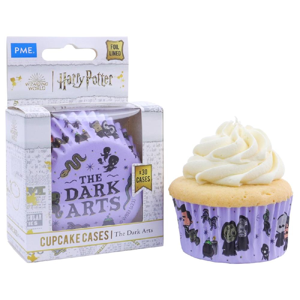 Pme Harry Potter Foil-lined Cupcake Cases Pack Of 30 The Dark Arts