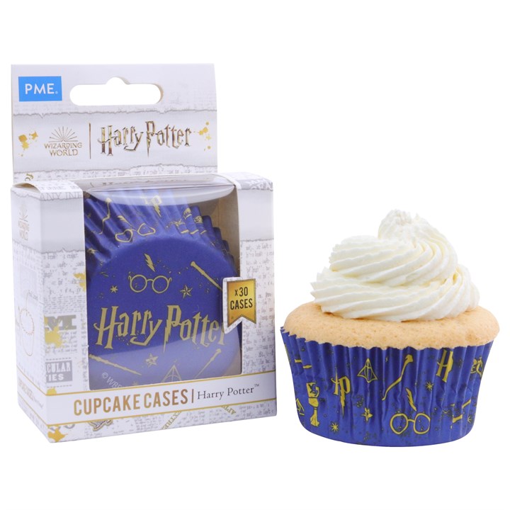 pme Harry Potter Foil-lined Cupcake Cases Wizarding World